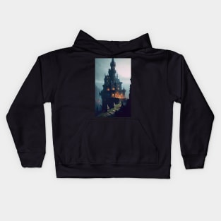 Fantasy castle Kids Hoodie